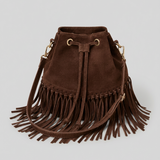 Echtleder Bucket Tasche WOODSTOCK