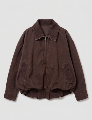 Bomberjacke in Vintage-Waschung