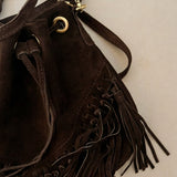 Echtleder Bucket Tasche WOODSTOCK